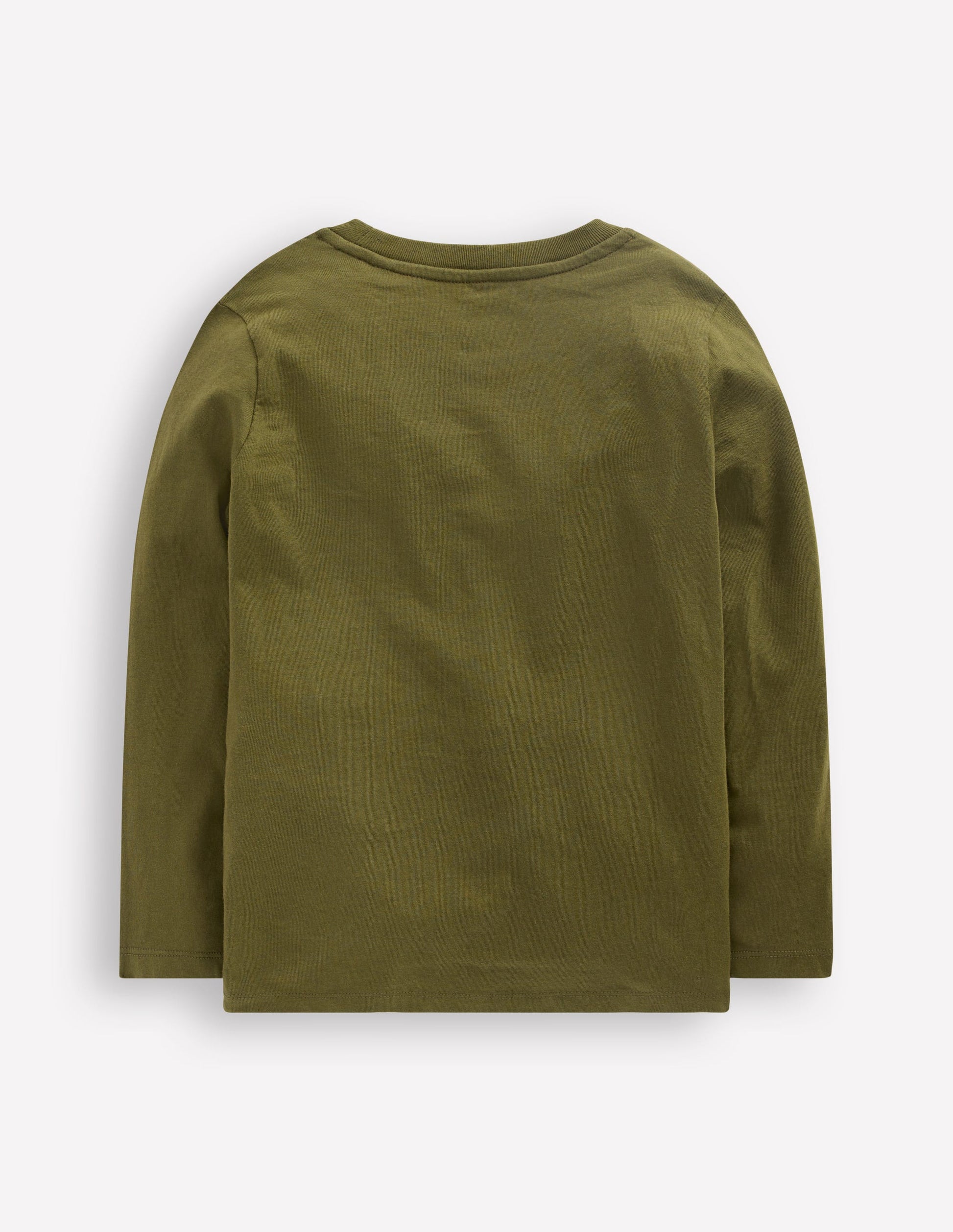 Langarmshirt aus Bouclé-Wintermoos Hirsch-2