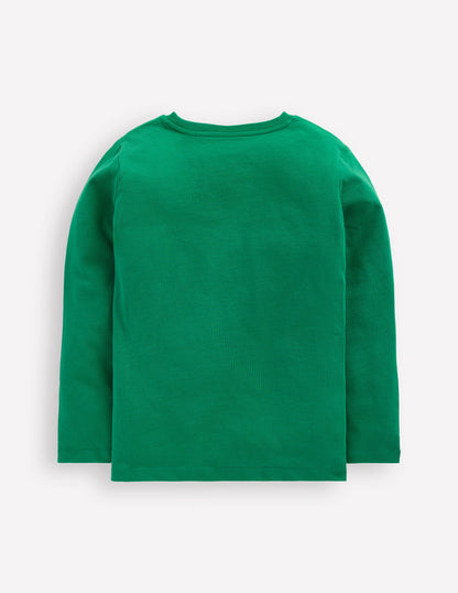 Langarmshirt mit Druck-Kieferngrün Züge-2