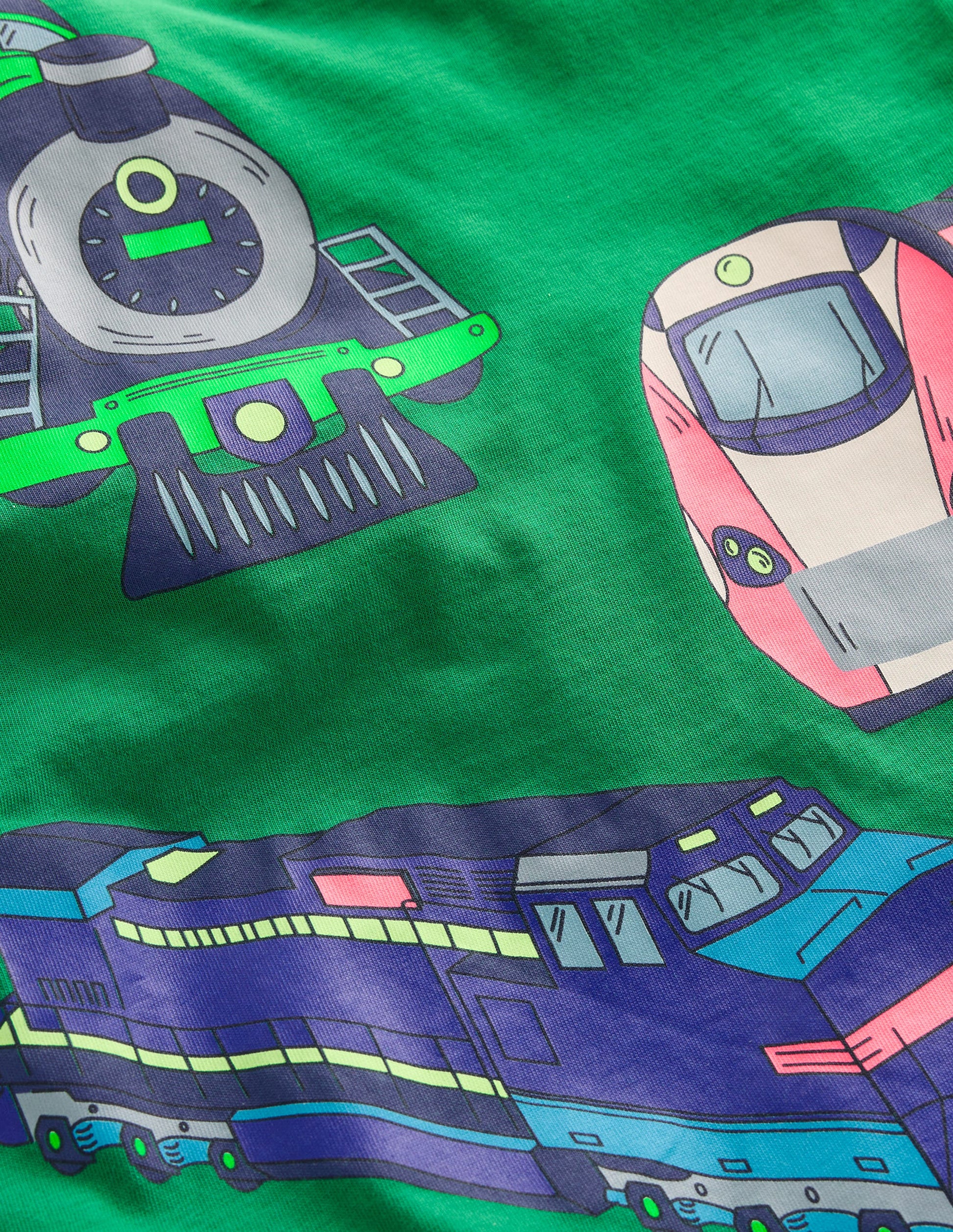 Langarmshirt mit Druck-Kieferngrün Züge-3
