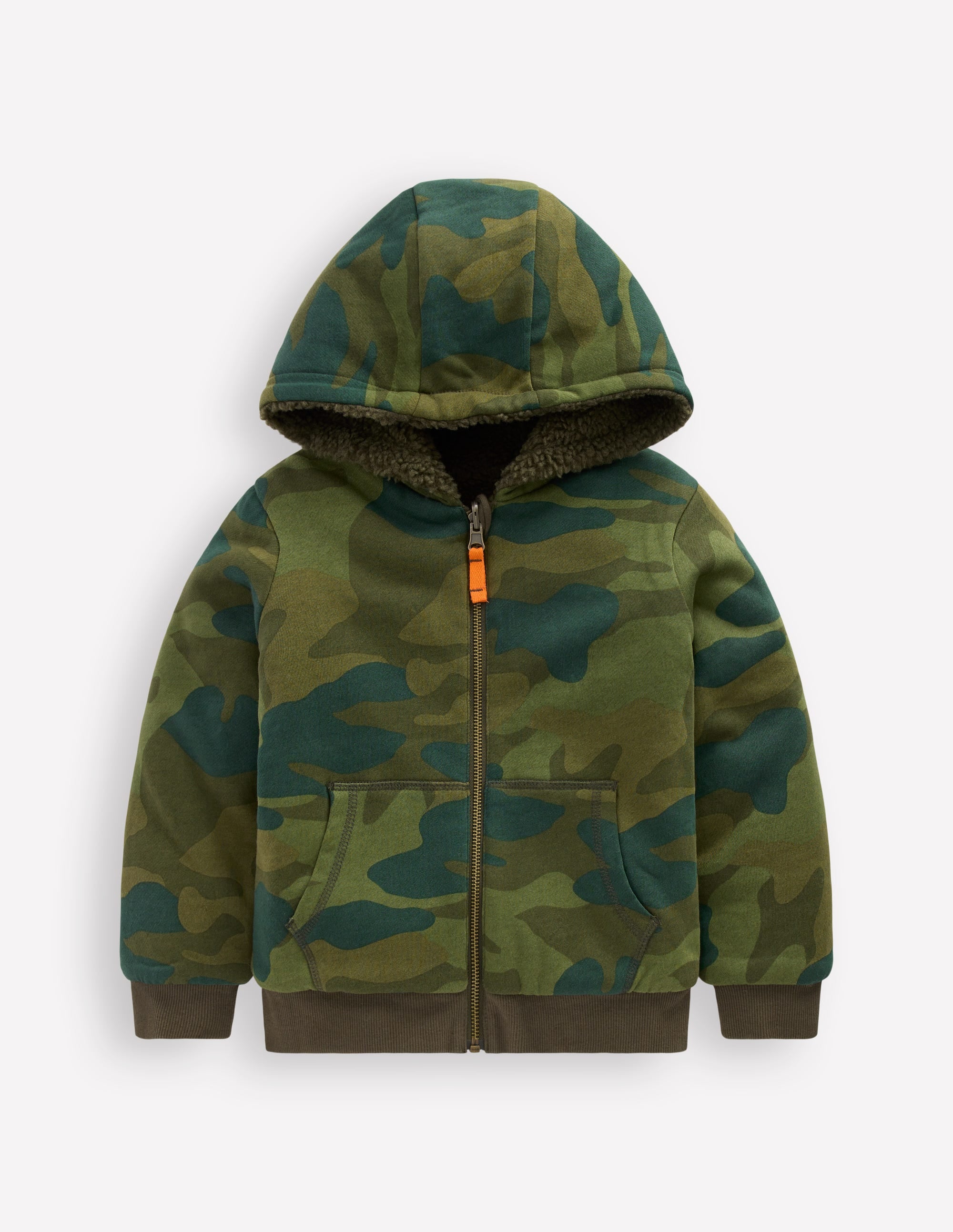 Wendbarer Teddy-Kapuzenpullover-Tarnfarben - Image 5