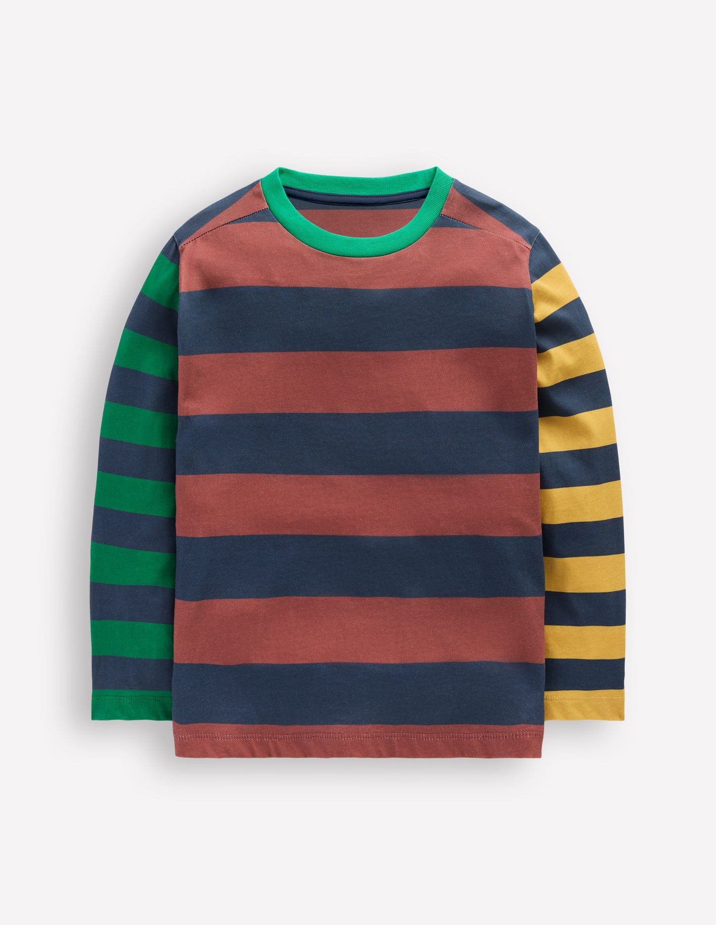 Kuddelmuddel-Langarmshirt-Navy Bunt