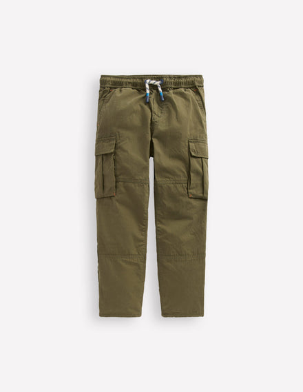 Abenteuer-Hose mit kuscheligem Futter-Waldgrün
