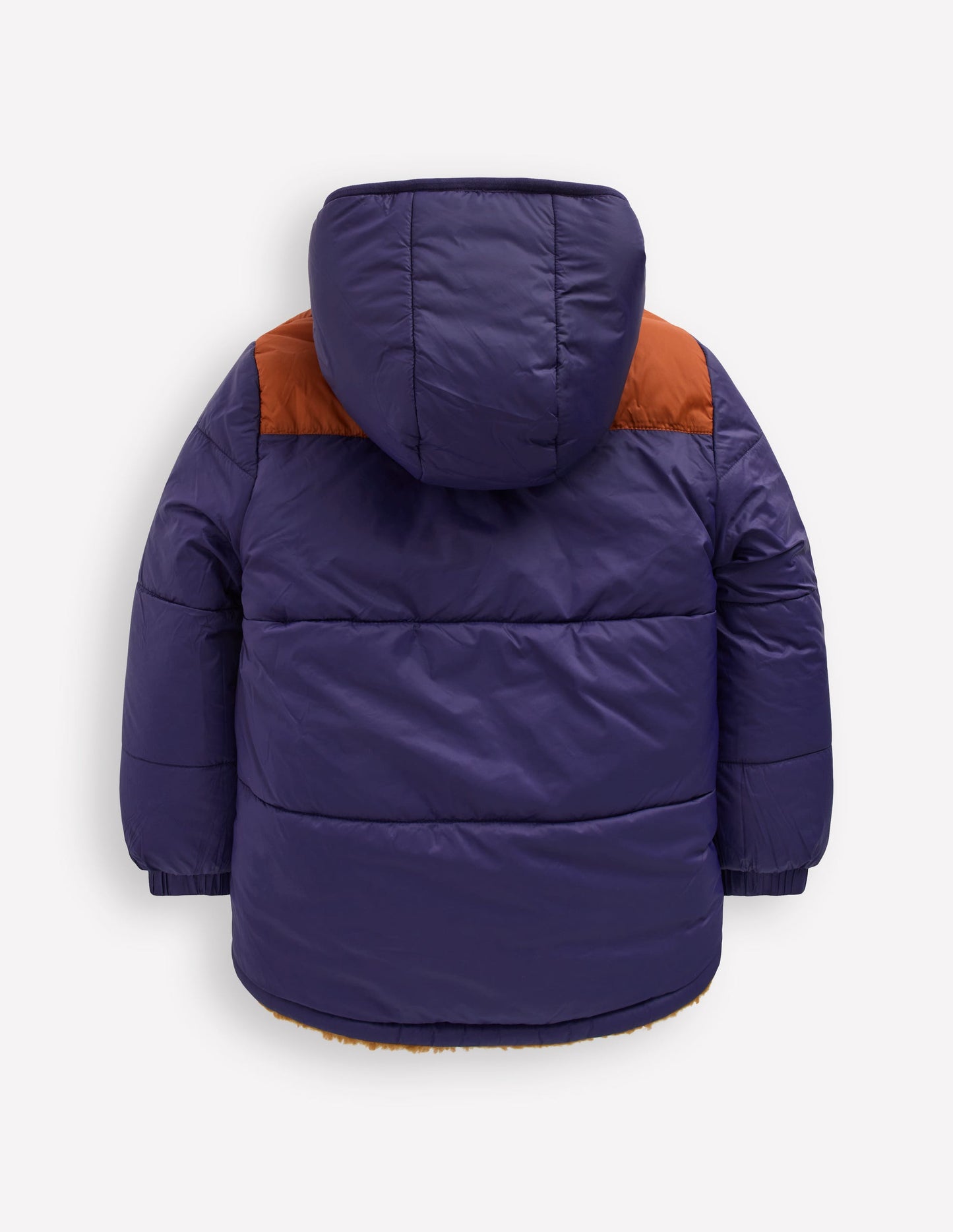 Kuschelige Teddyfelljacke zum Wenden-Braun Teddyfell