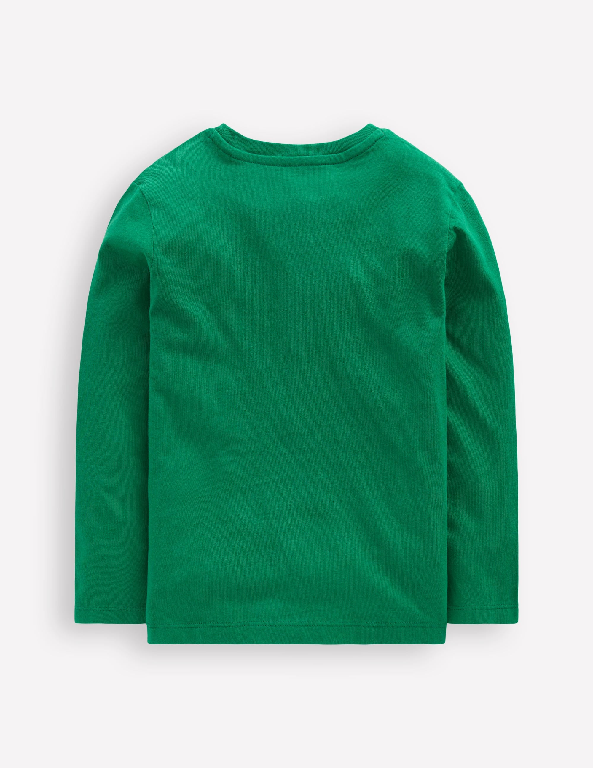 T-shirt à appliqué zippé-Renard vert ombragé - Image 2