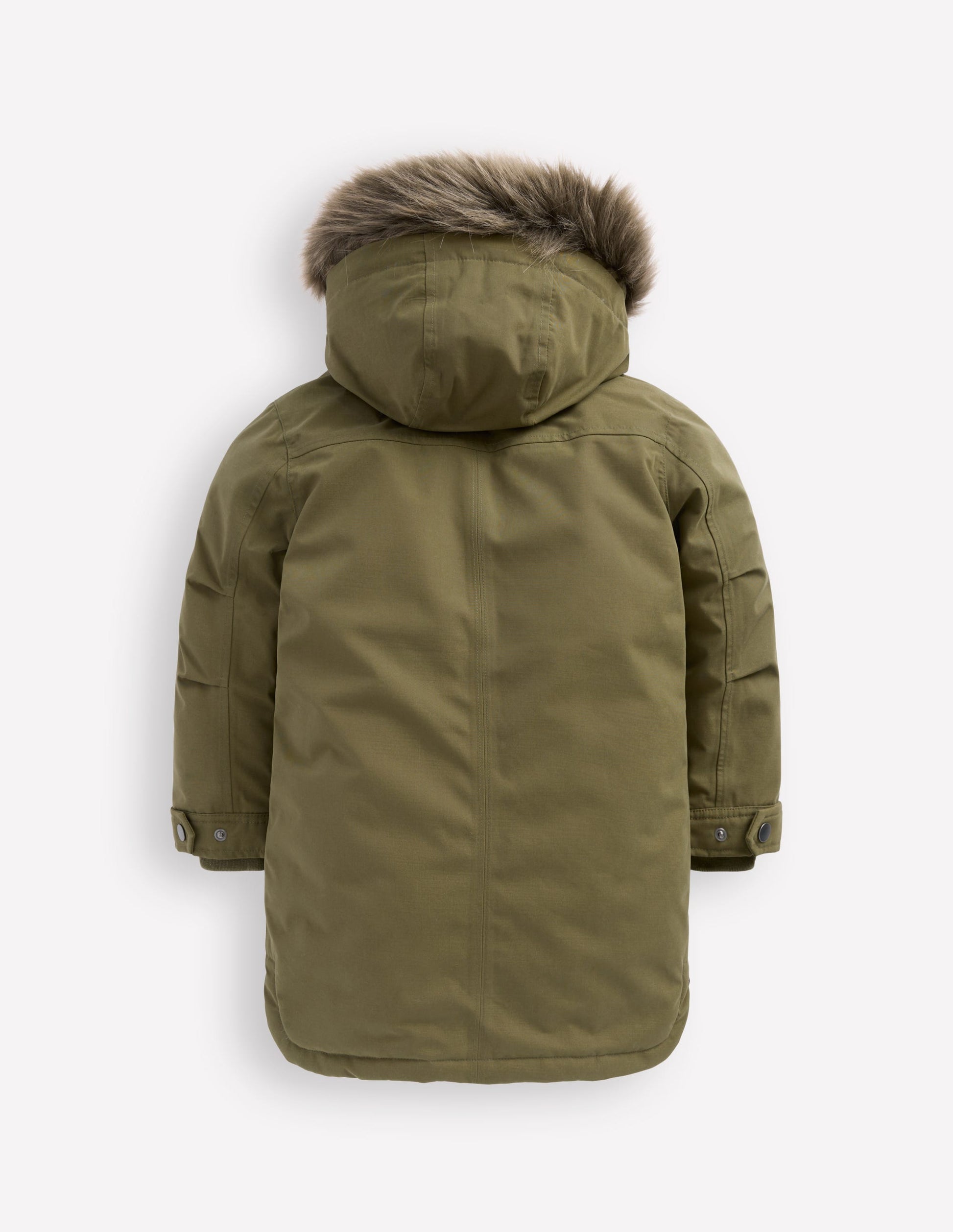 Wasserdichter Parka-Waldgrün-3