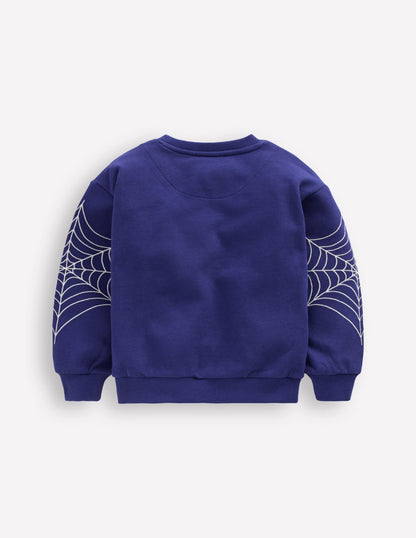 Sweat fun-Araignée bleu tribord-2