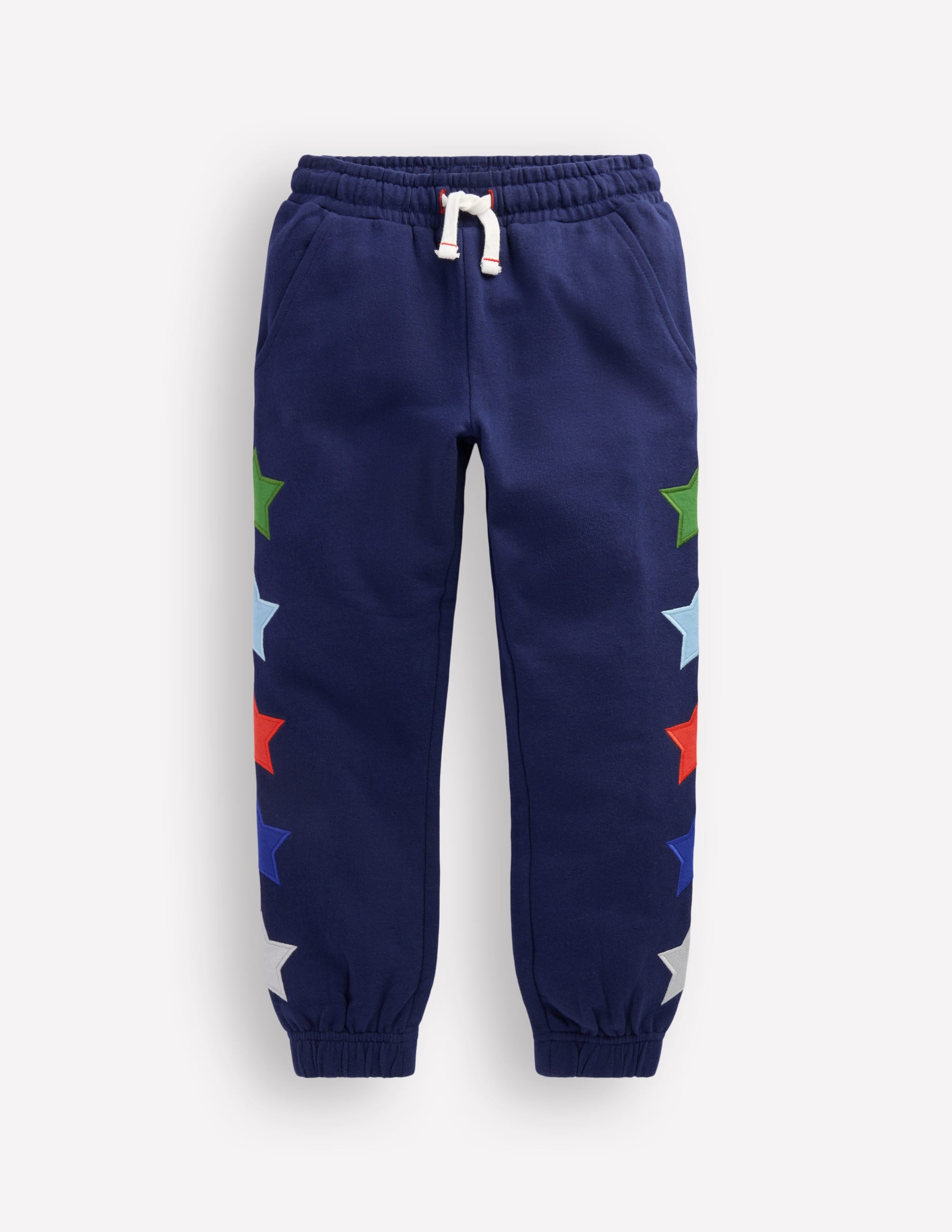 Jogginghose mit Applikationen-Sterne seitlich - Image 1