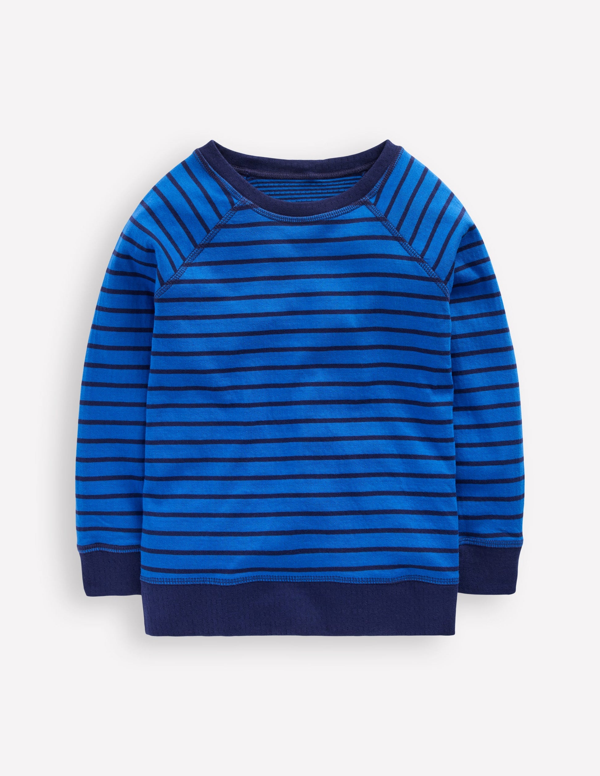 Langarmshirt zum Wenden-DIRECTOIRE-BLAU / MARINEBLAU-1