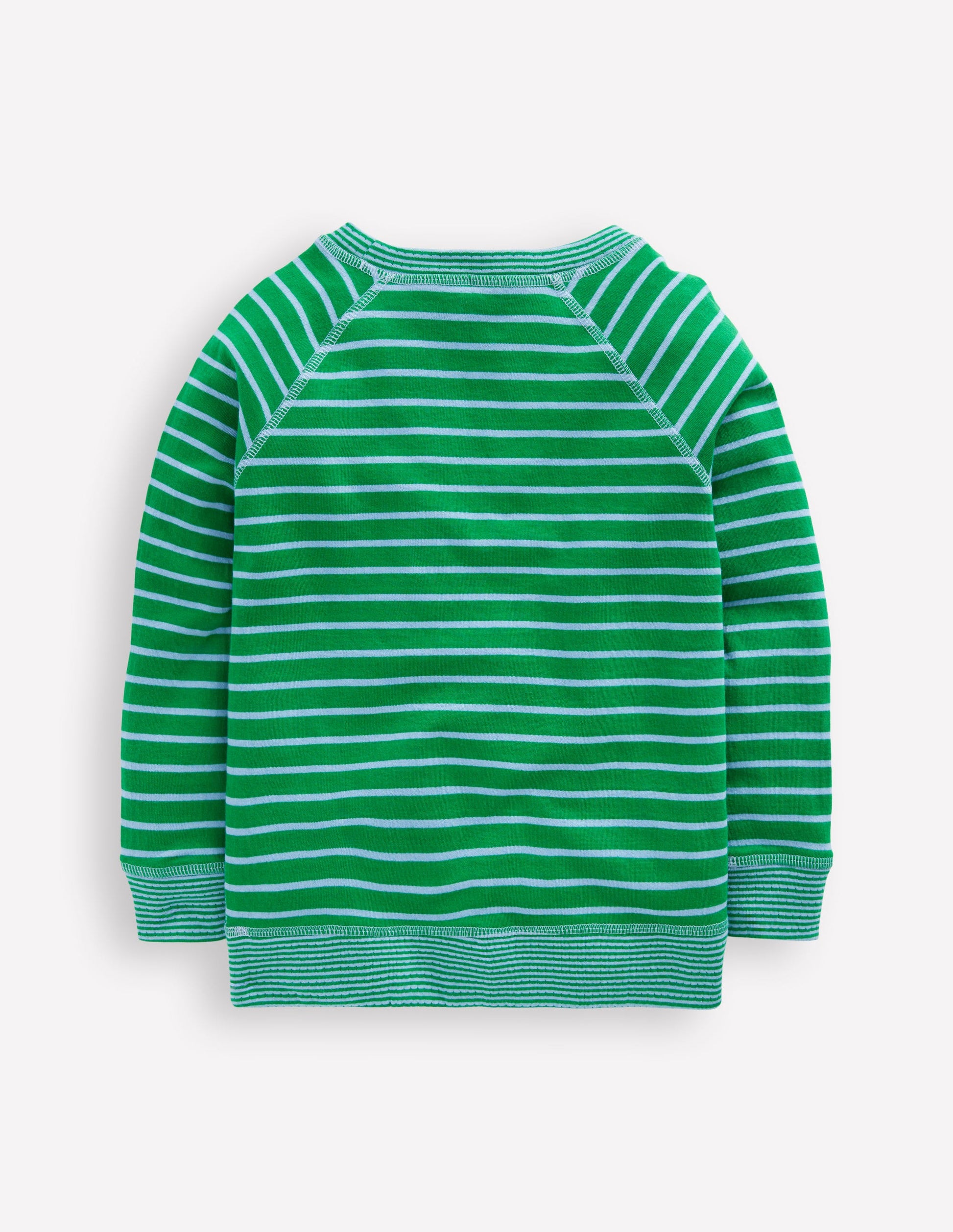 Langarmshirt zum Wenden-GRÜNES TAMBURIN / BLAU-2