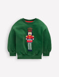 Kuscheliges, festliches Sweatshirt-Eden Nussknacker