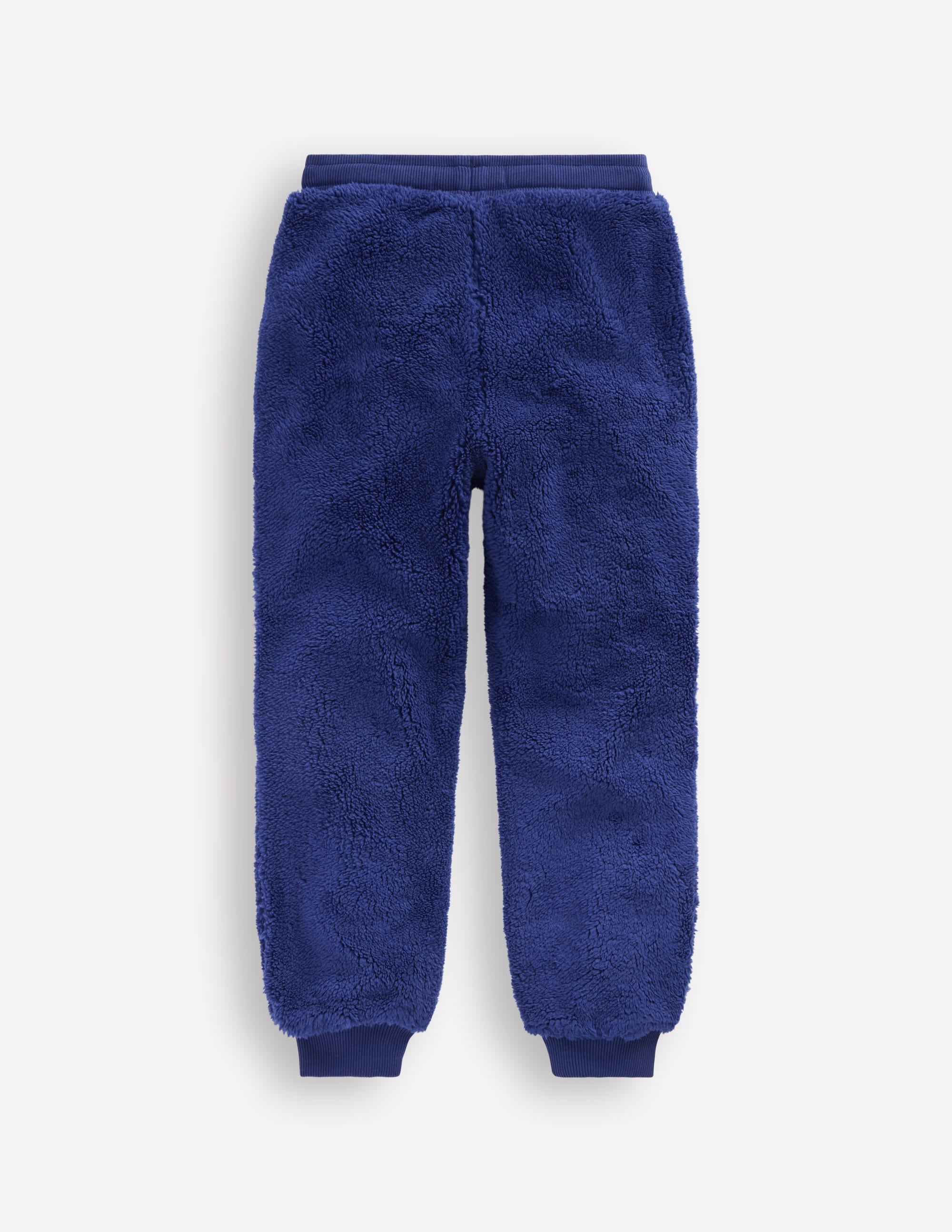Bas de jogging en polaire-Bleu marine - Image 2