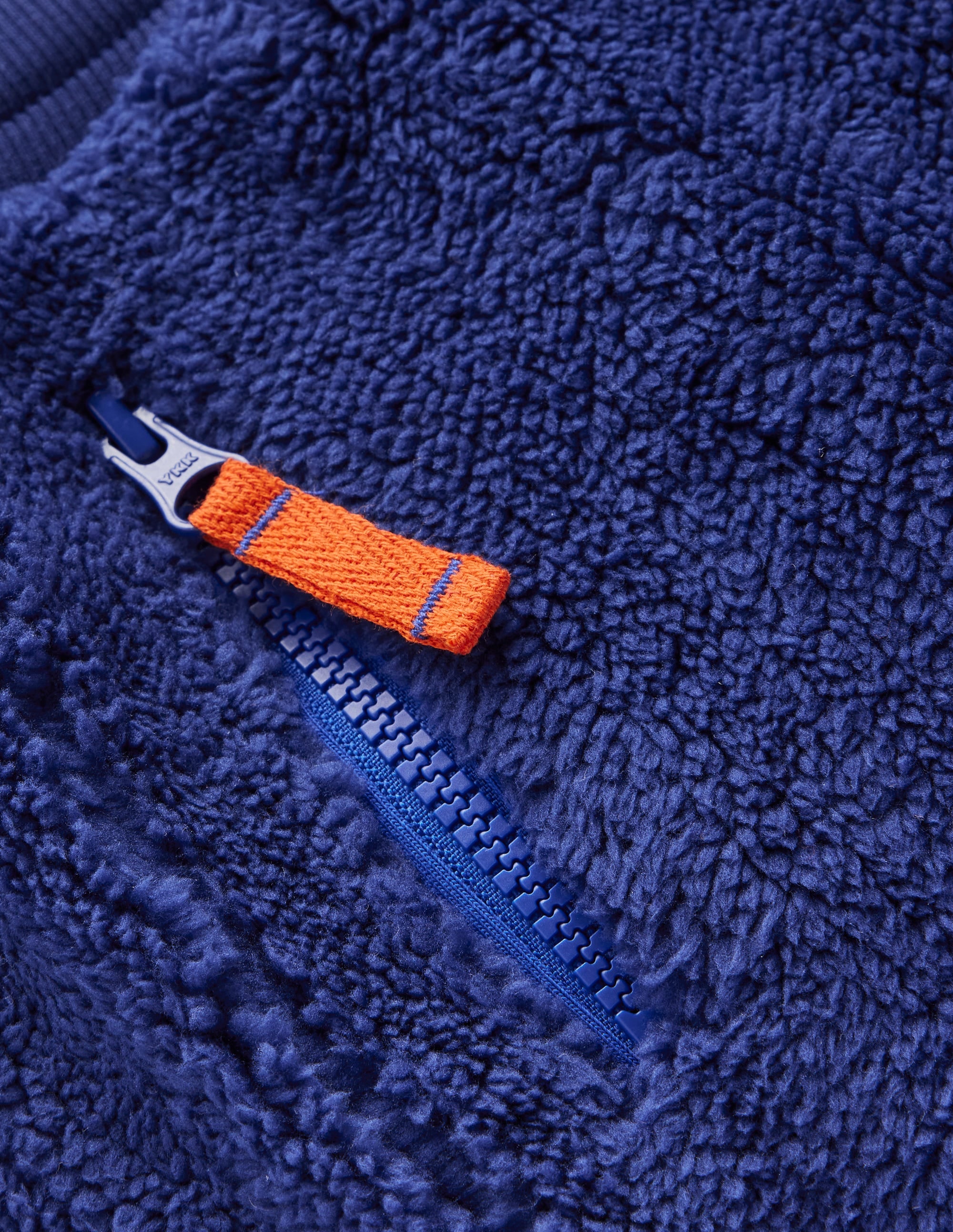 Bas de jogging en polaire-Bleu marine - Image 3