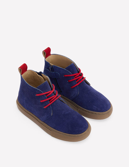 Wüstenstiefel zum Schnüren-Schuluniform-Marineblau