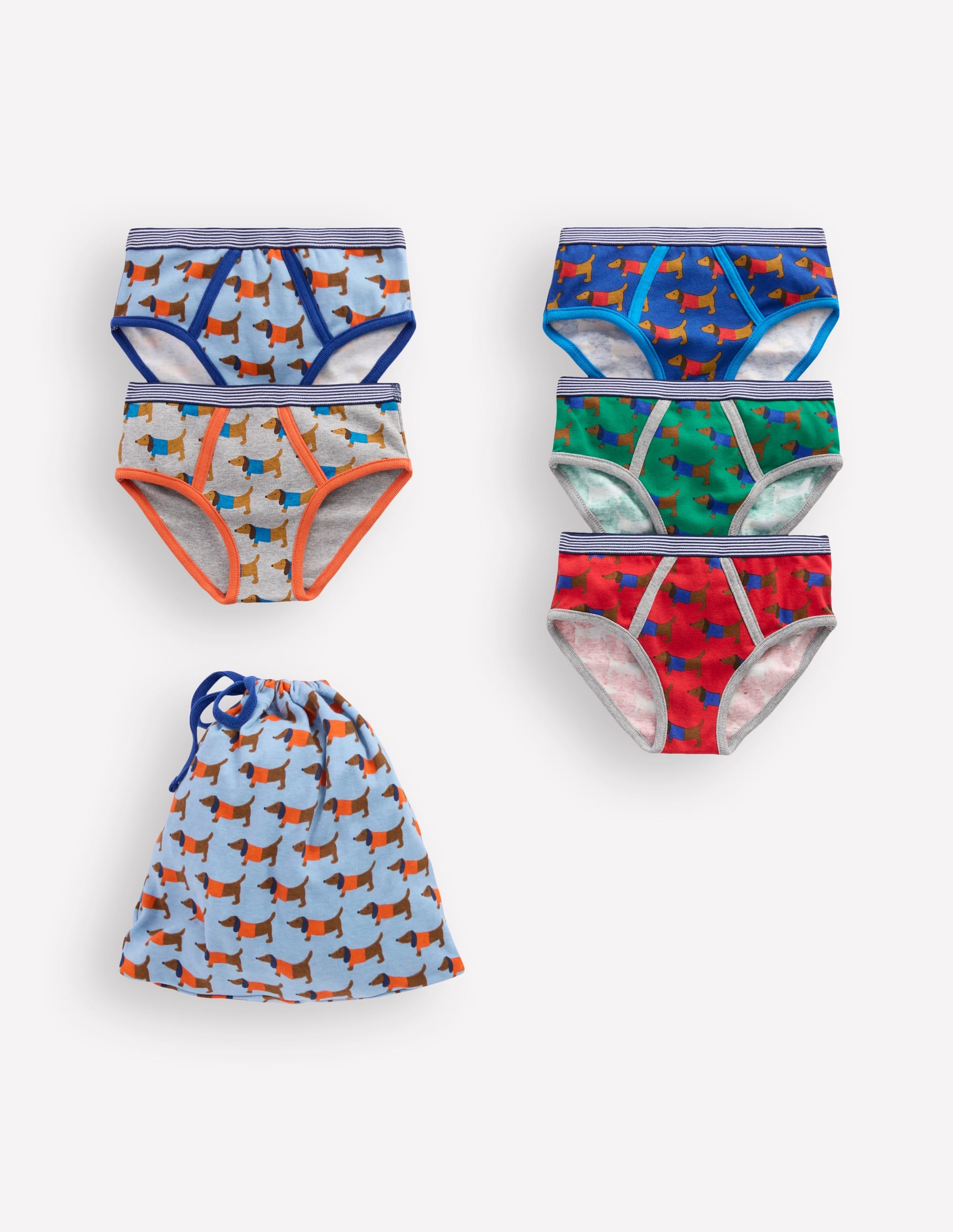 Unterhosen im 5er-Pack-Dackel - Image 1