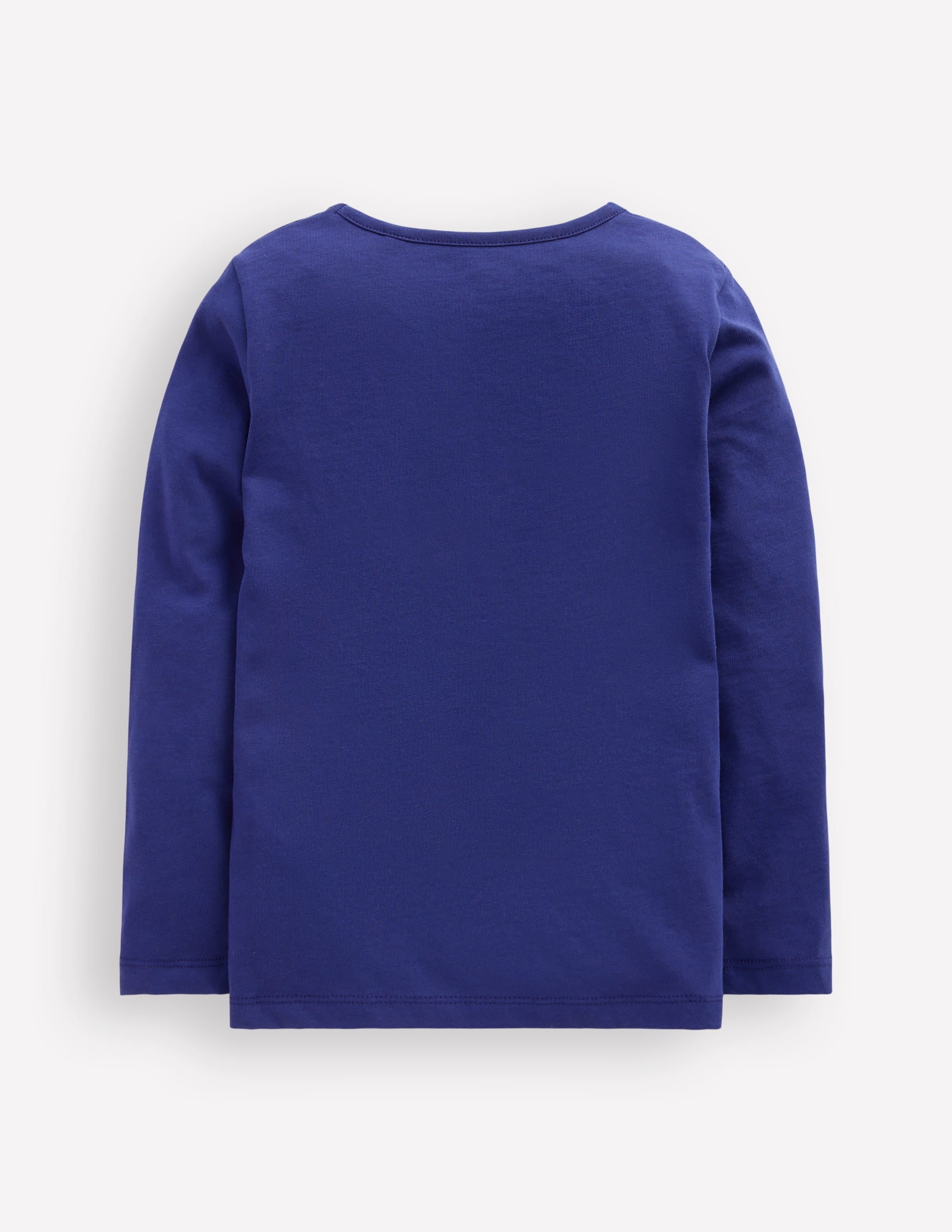 Riso Langarmshirt-Segelblau, Schneemann - Image 2