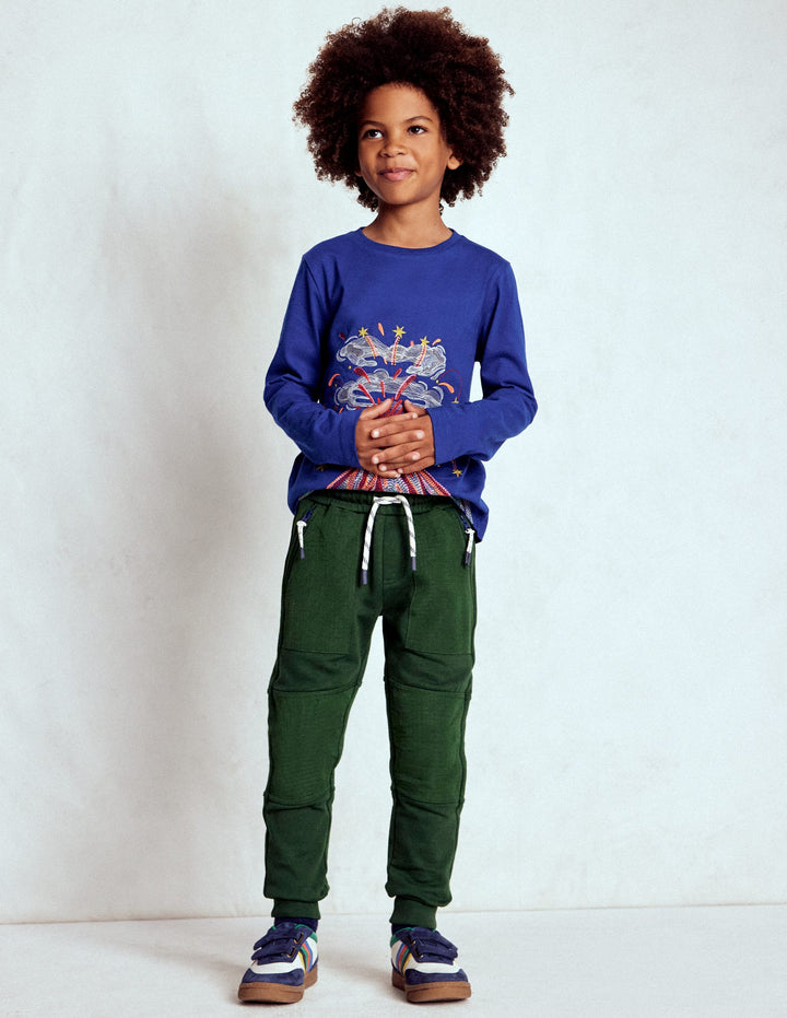 Warrior Knee Joggers-Pine Green Ripstop