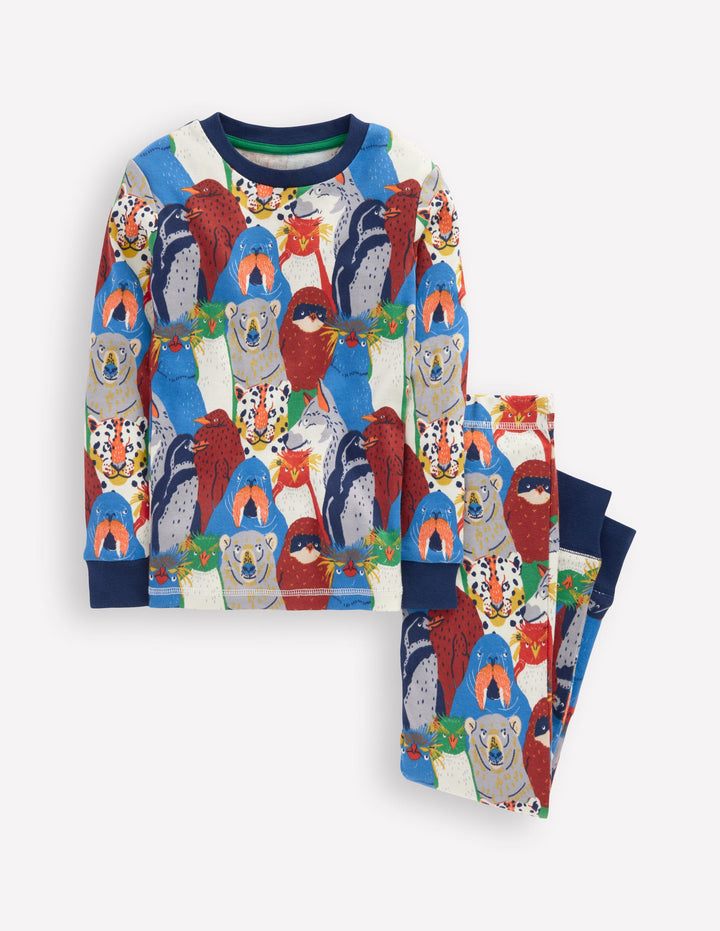 Pyjama long douillet-Public arctique multi