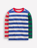 Kuddelmuddel-Langarmshirt-Weiß
