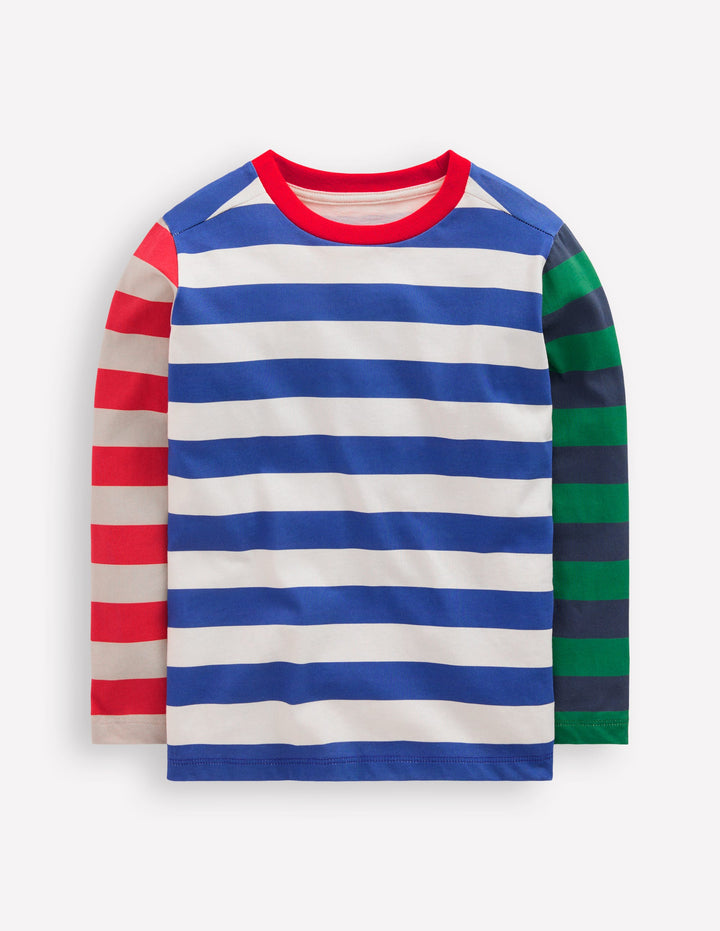 Kuddelmuddel-Langarmshirt-Weiß