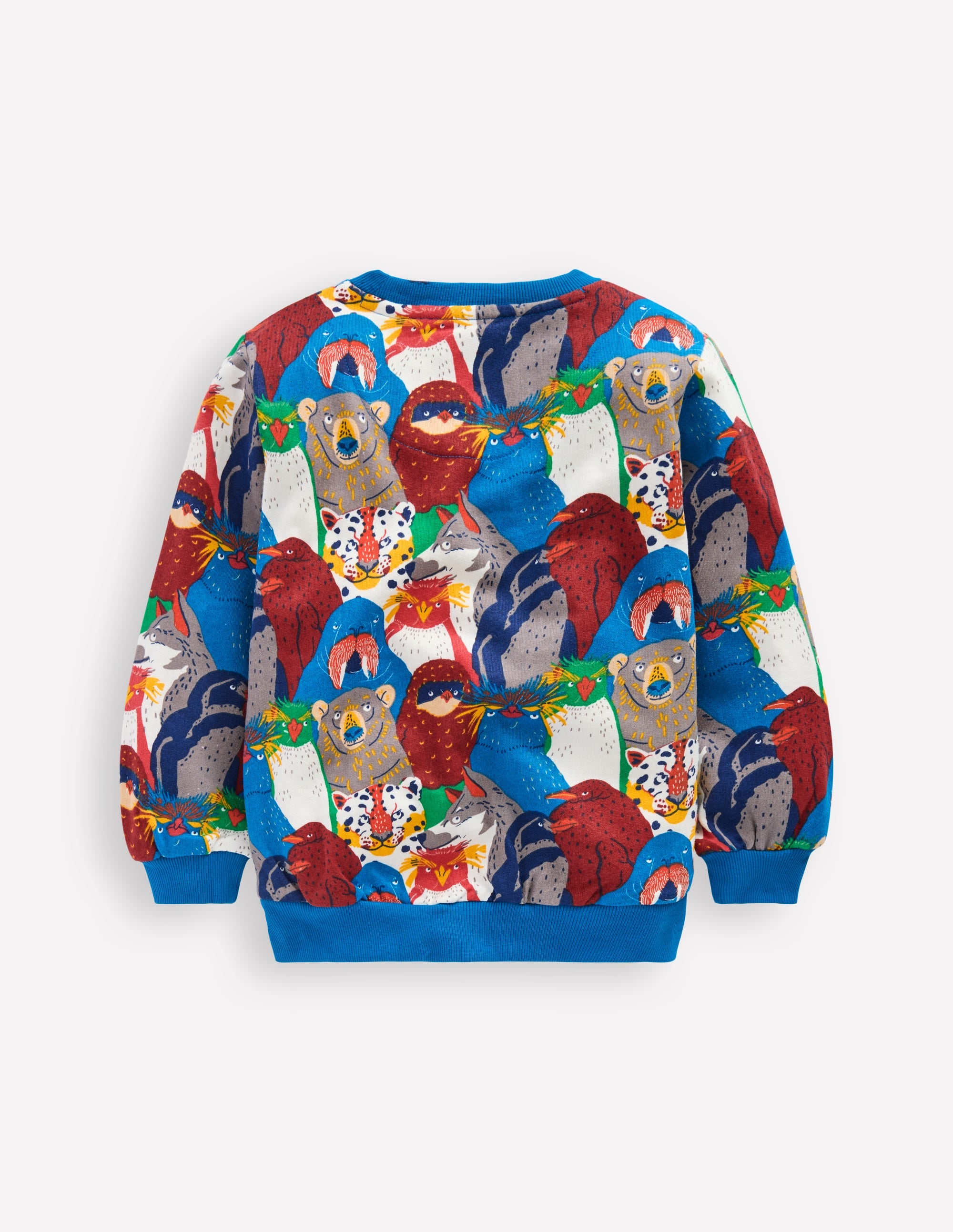 Bedrucktes Sweatshirt für den Alltag-Bunt Tiere der Arktis - Image 2
