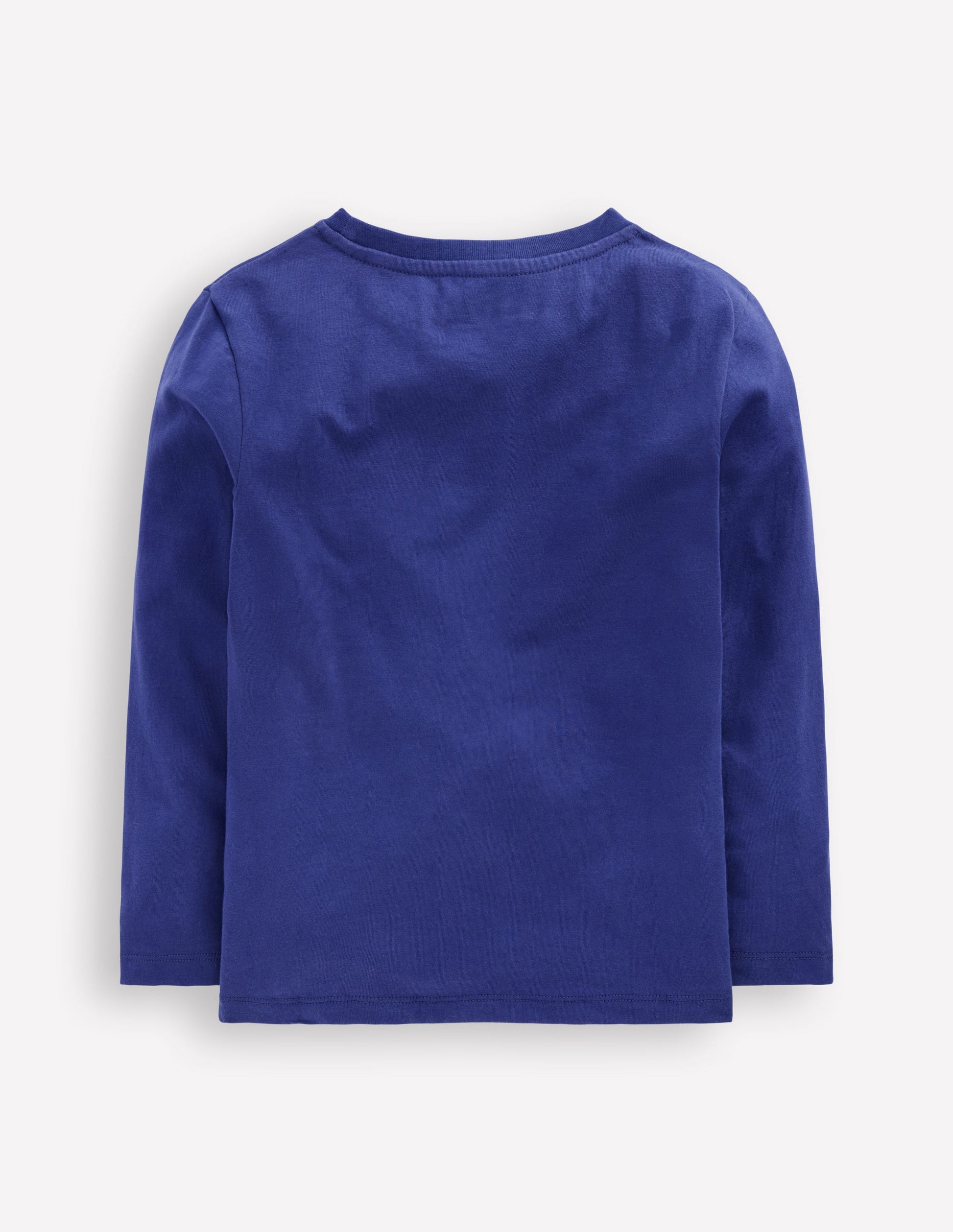 Langärmliges Oberteil mit Applikation-Dämmerungsblau Moon Explorer-2