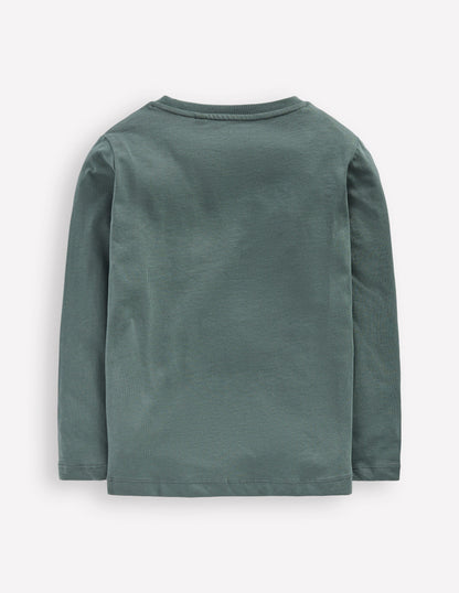 Im Dunkeln leuchtendes Langarmshirt-Phantom Raumfahrer-4