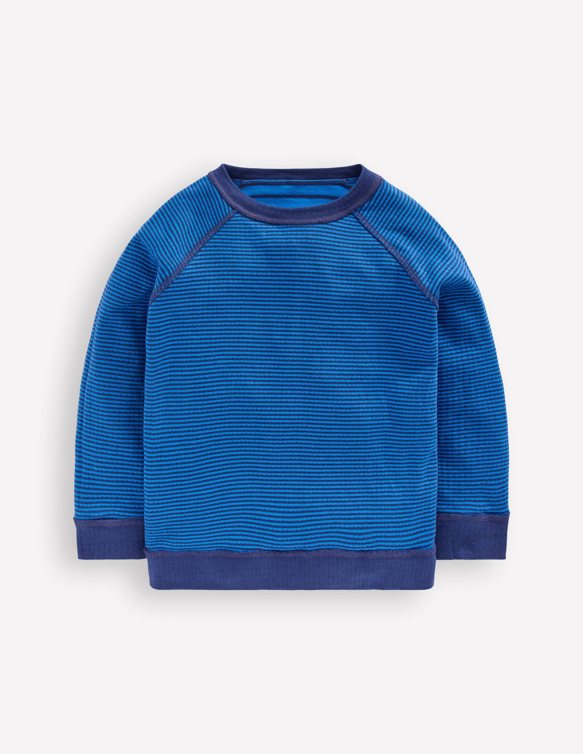 Reversible Long Sleeve T-Shirt-DIRECTOIRE BLUE / NAVY - Image 2