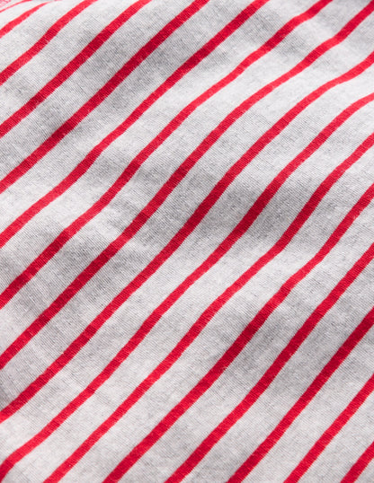 Langarmshirt zum Wenden-Marsrot/Mittelalterliches Blau-4