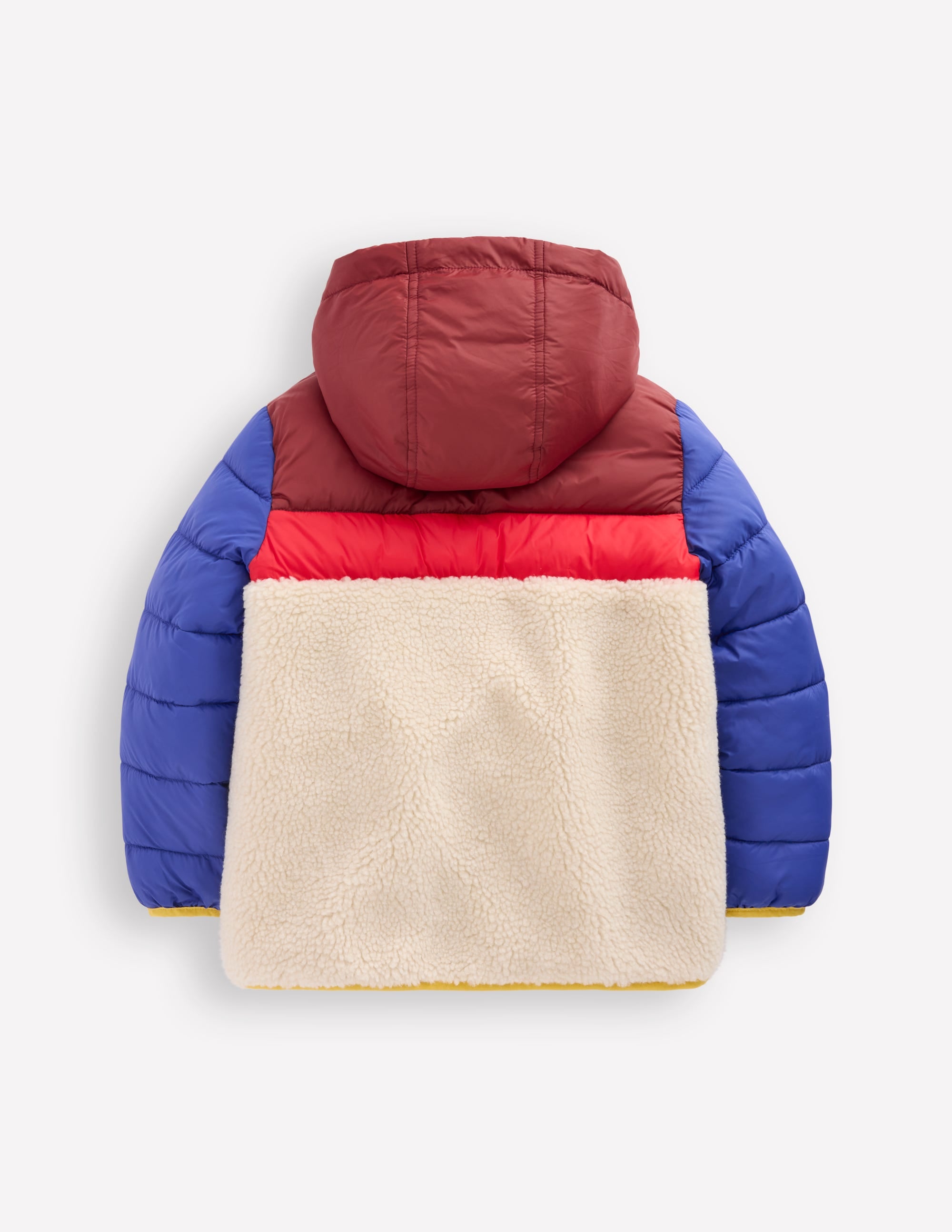 Jacke aus Teddyfell-Mix-Bunt - Image 5
