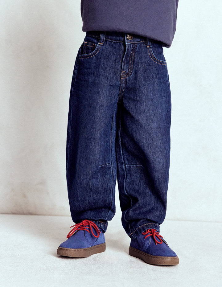 Barrel-Jeans-MITTLERE WASCHUNG