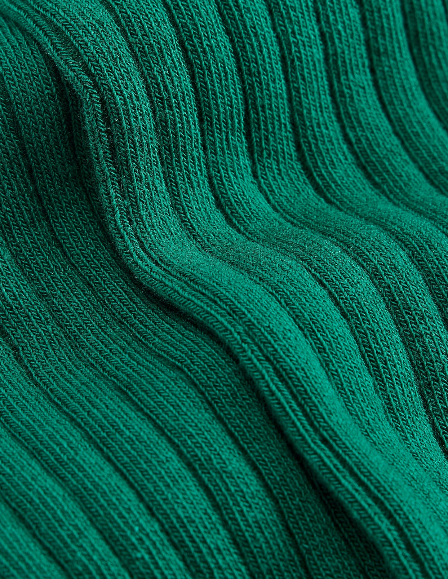 Strumpfhose aus Rippstrick-Alpengrün