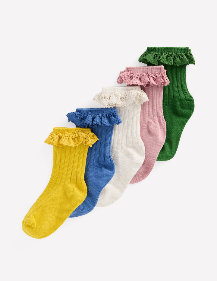 Babysocken im 5er-Pack-Bunt