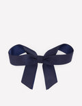 Nœuds pour cheveux-Bleu marine universitaire