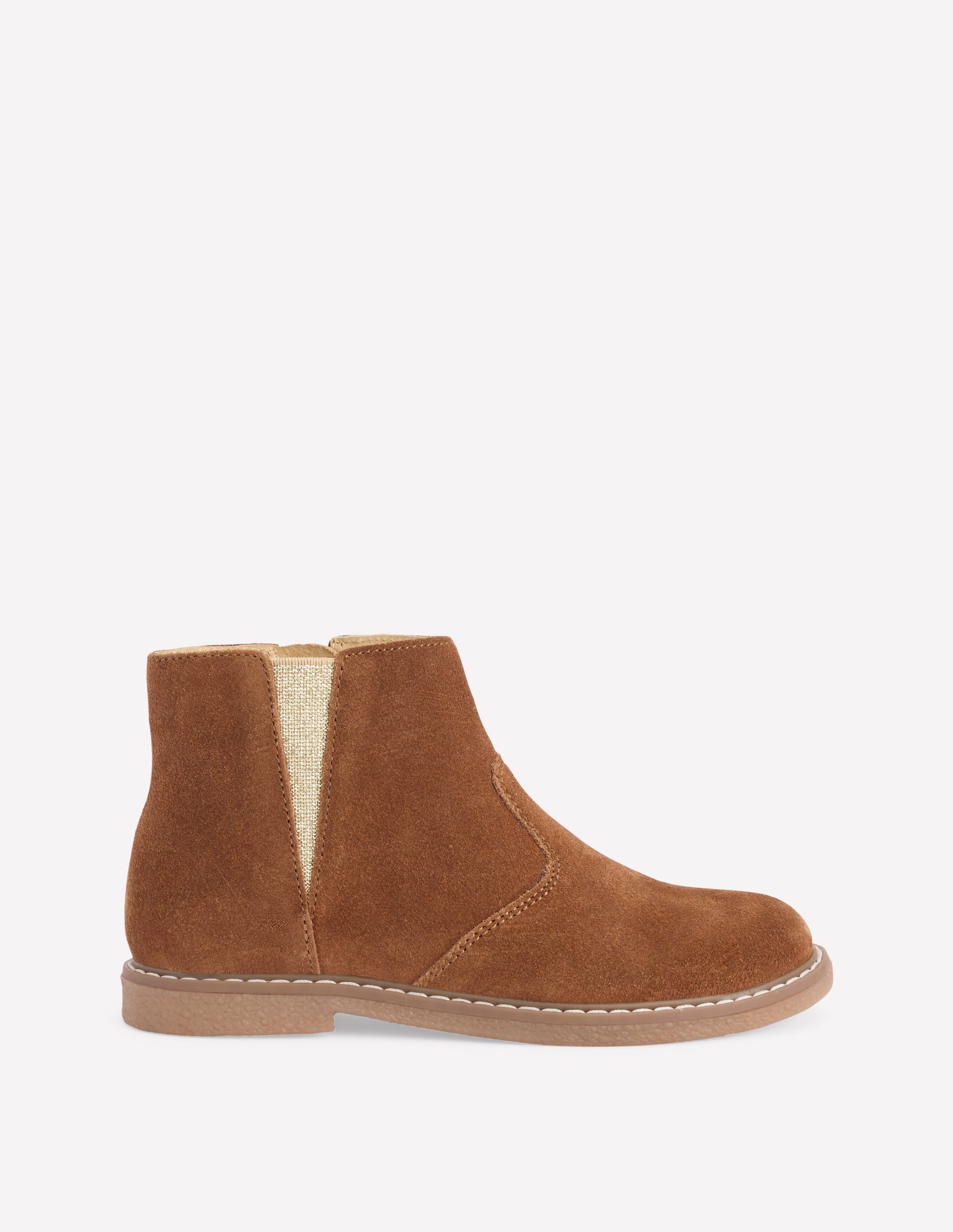 Wildleder-Stiefeletten-Hellbraun - Image 1