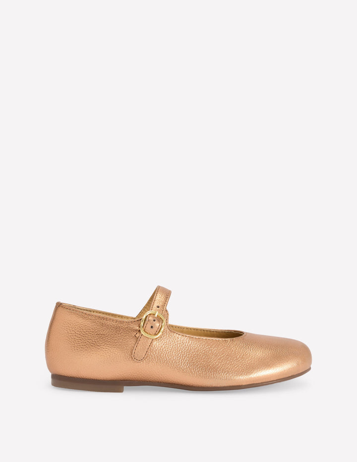 Mary-Jane-Schuhe-Bronze