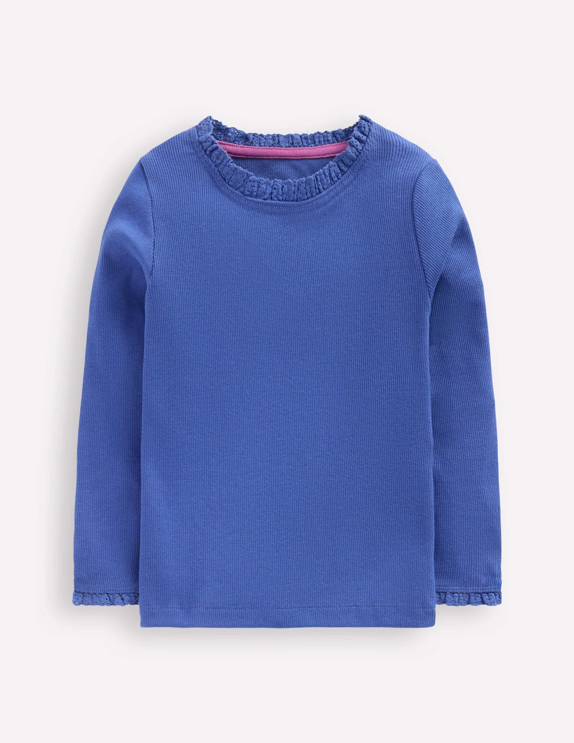Geripptes Langarmshirt-Blauhäher - Image 1