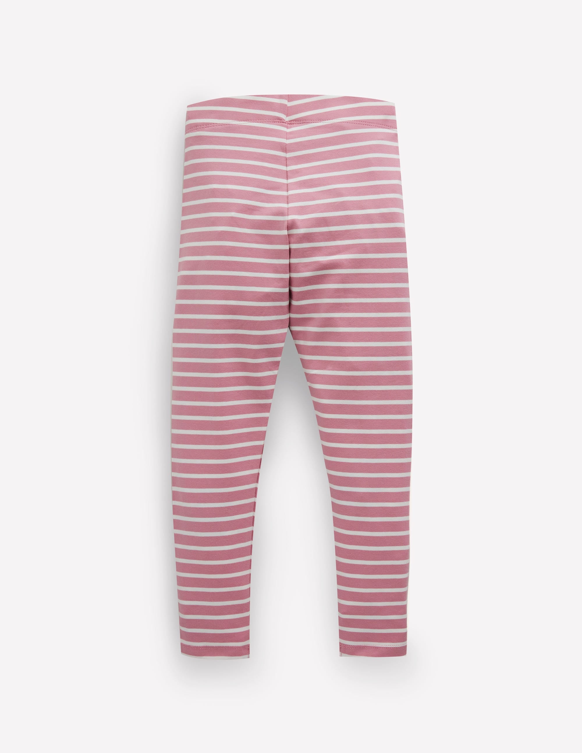 Lustige Leggings für den Alltag-Kirschblütenrosa/Naturweiß, Gestreift - Image 2