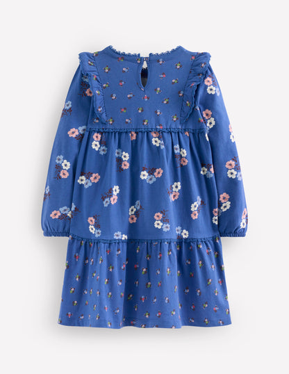 Kuddelmuddel Jersey-Kleid-Kleines Blumenmuster Kuddelmuddel-2