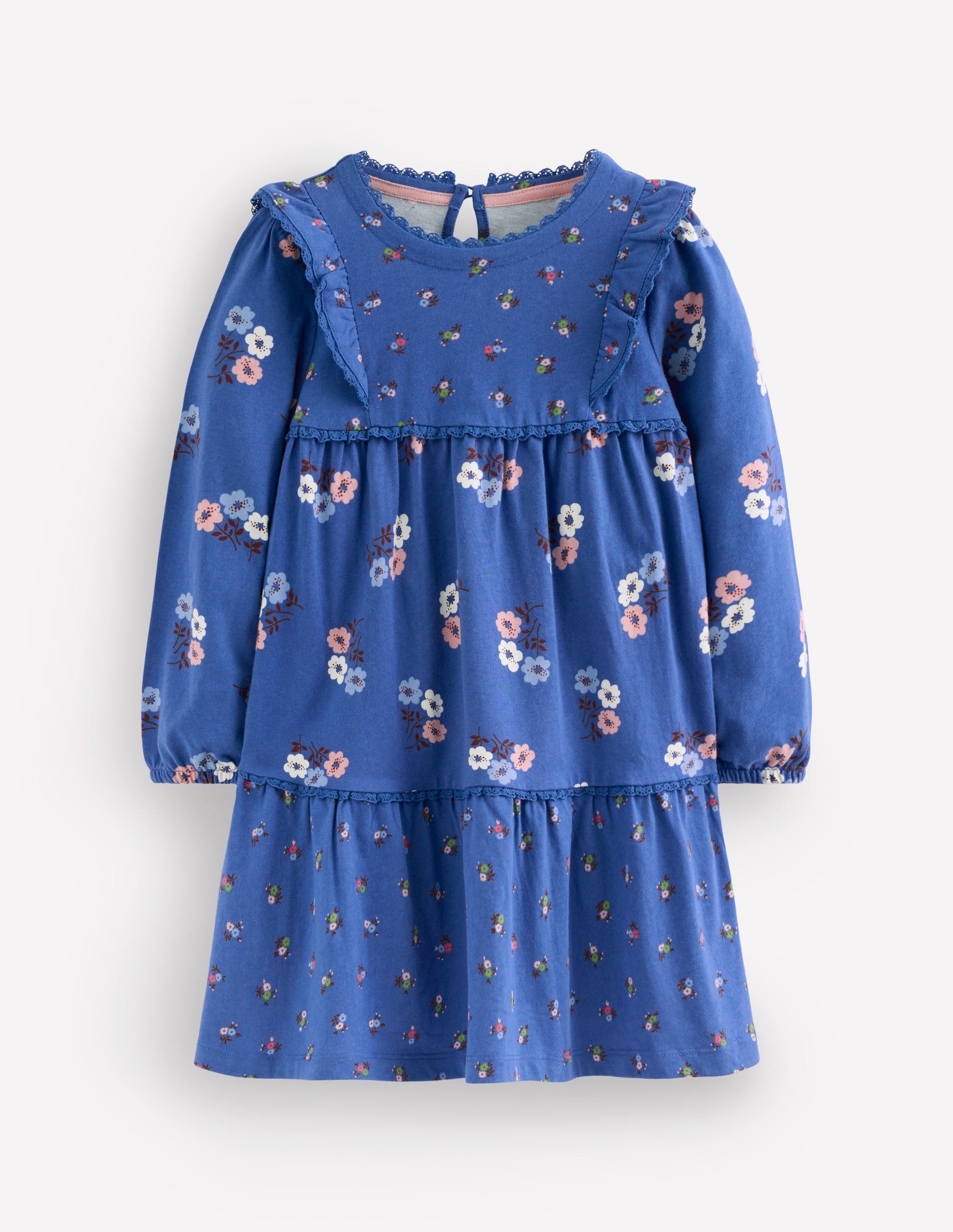 Kuddelmuddel Jersey-Kleid-Kleines Blumenmuster Kuddelmuddel-1
