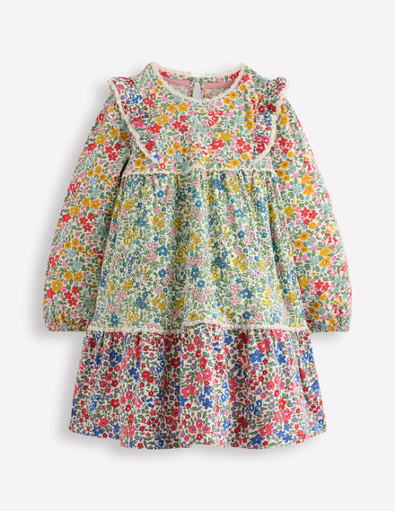Kuddelmuddel Jersey-Kleid-Kuddelmuddel Blumenbeet