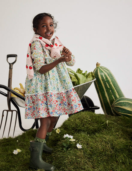 Kuddelmuddel Jersey-Kleid-Kuddelmuddel Blumenbeet