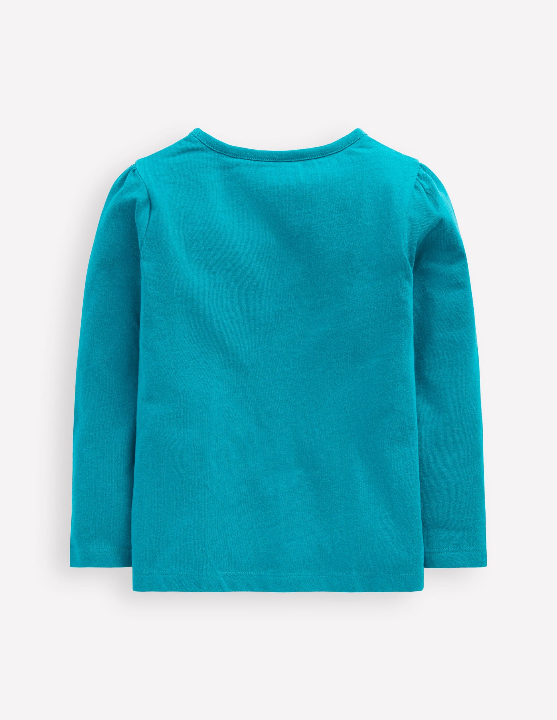 T-shirt à manches longues et super surpiqûres-Sorcière vert marin profond-2