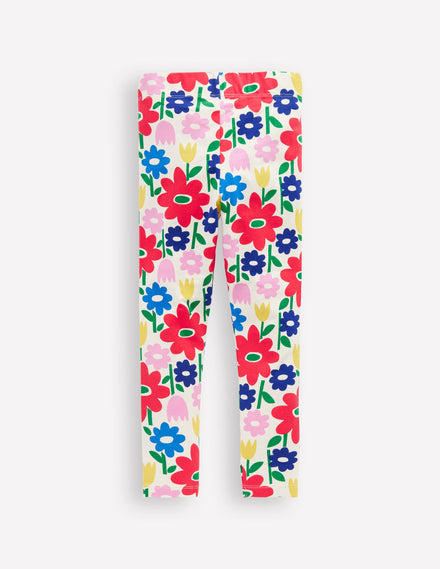 Lustige Leggings-Bunt Pop-Blume