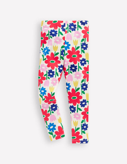 Lustige Leggings-Bunt Pop-Blume