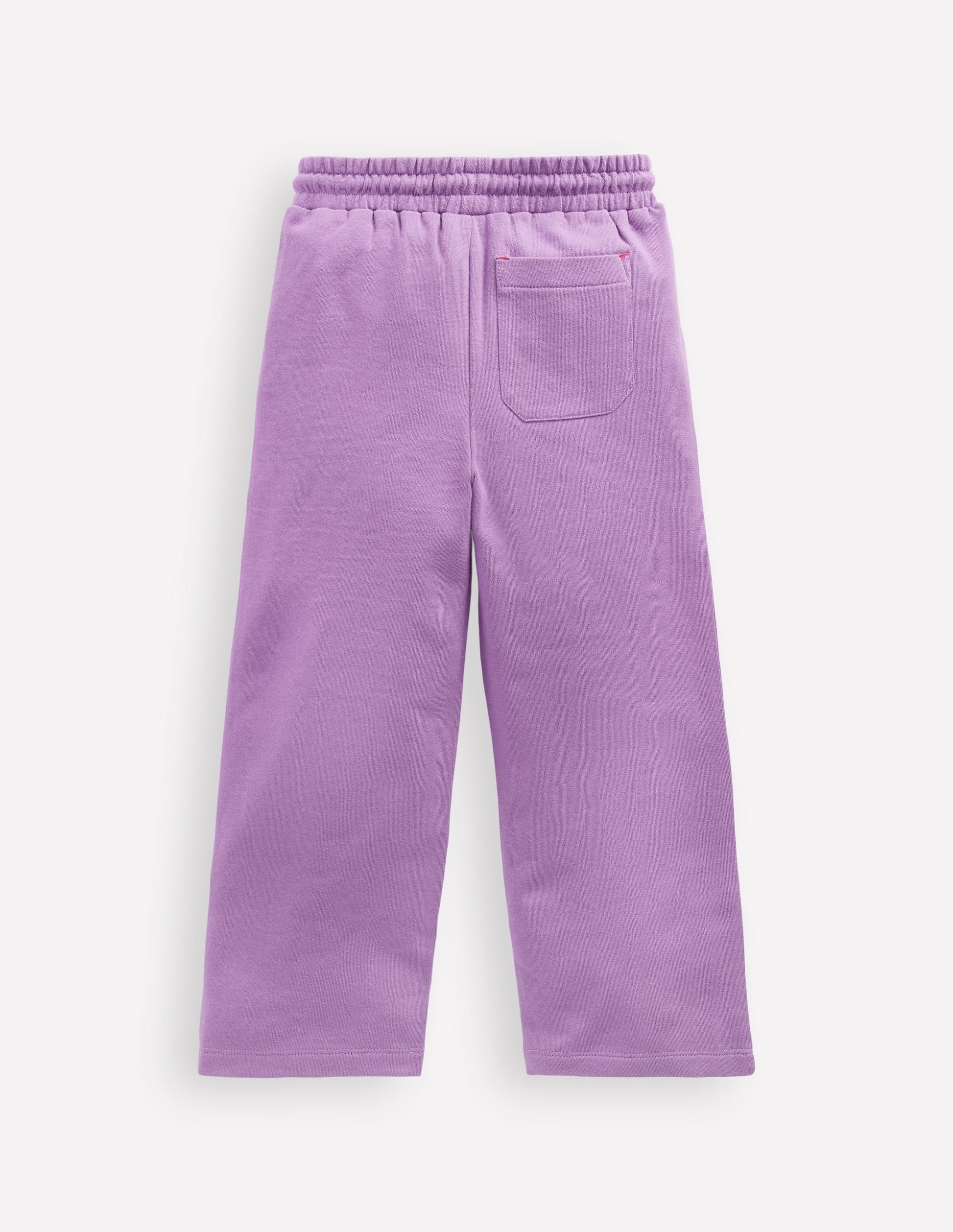 Jogginghose mit weitem Bein und Applikation-Asternlila Äpfel-3