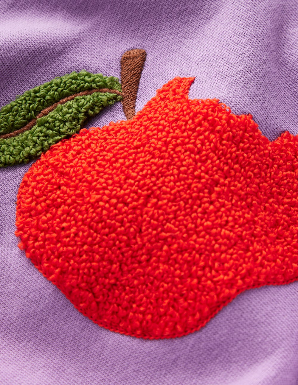 Bas de jogging Bobbie à appliqués-Pommes violet aster - Image 3