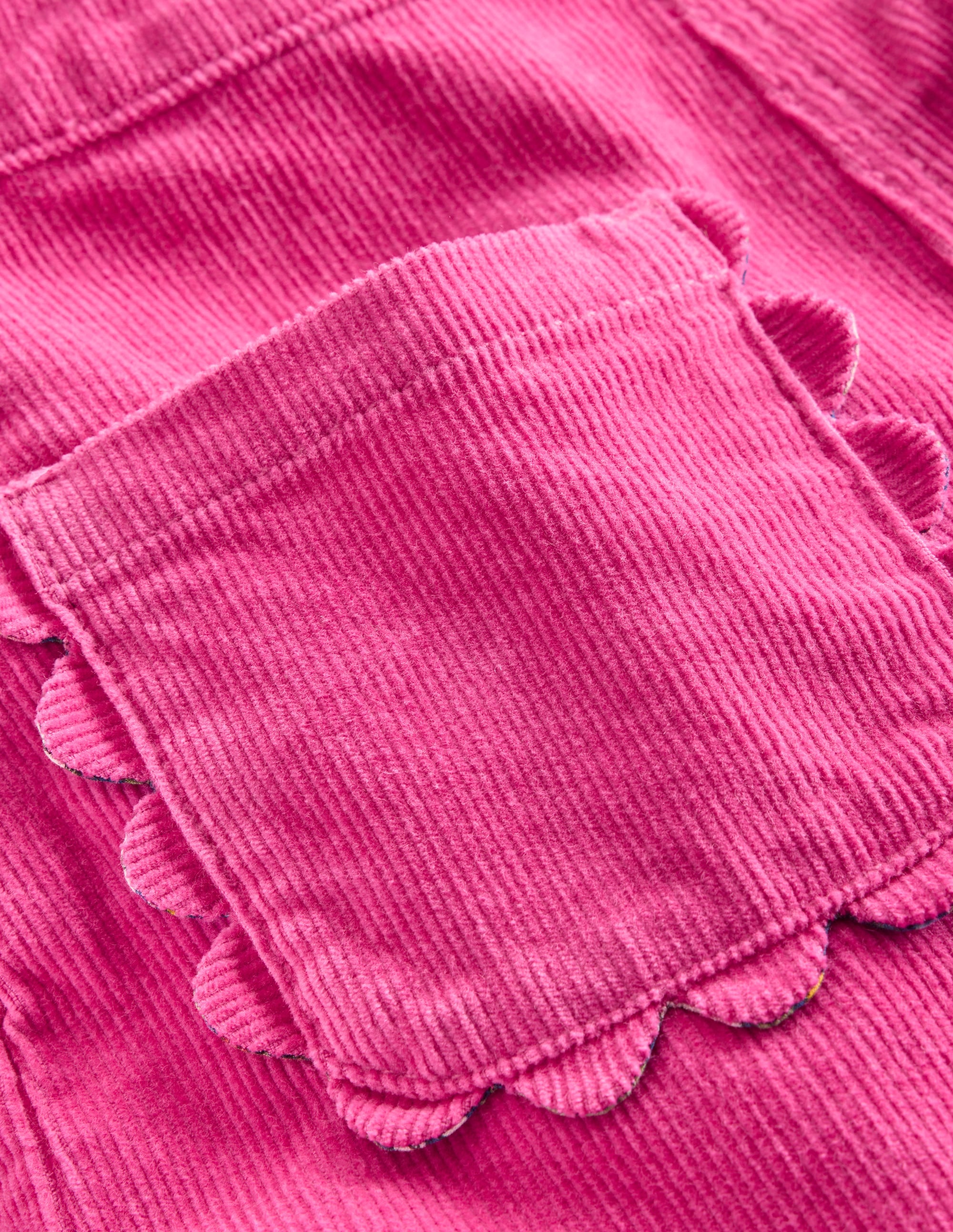 Latzhose mit Rüschen-Himbeerrosa - Image 3