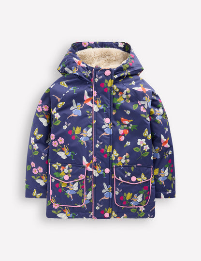 Anorak mit Sherpa-Futter-Segelblau, Feen-2