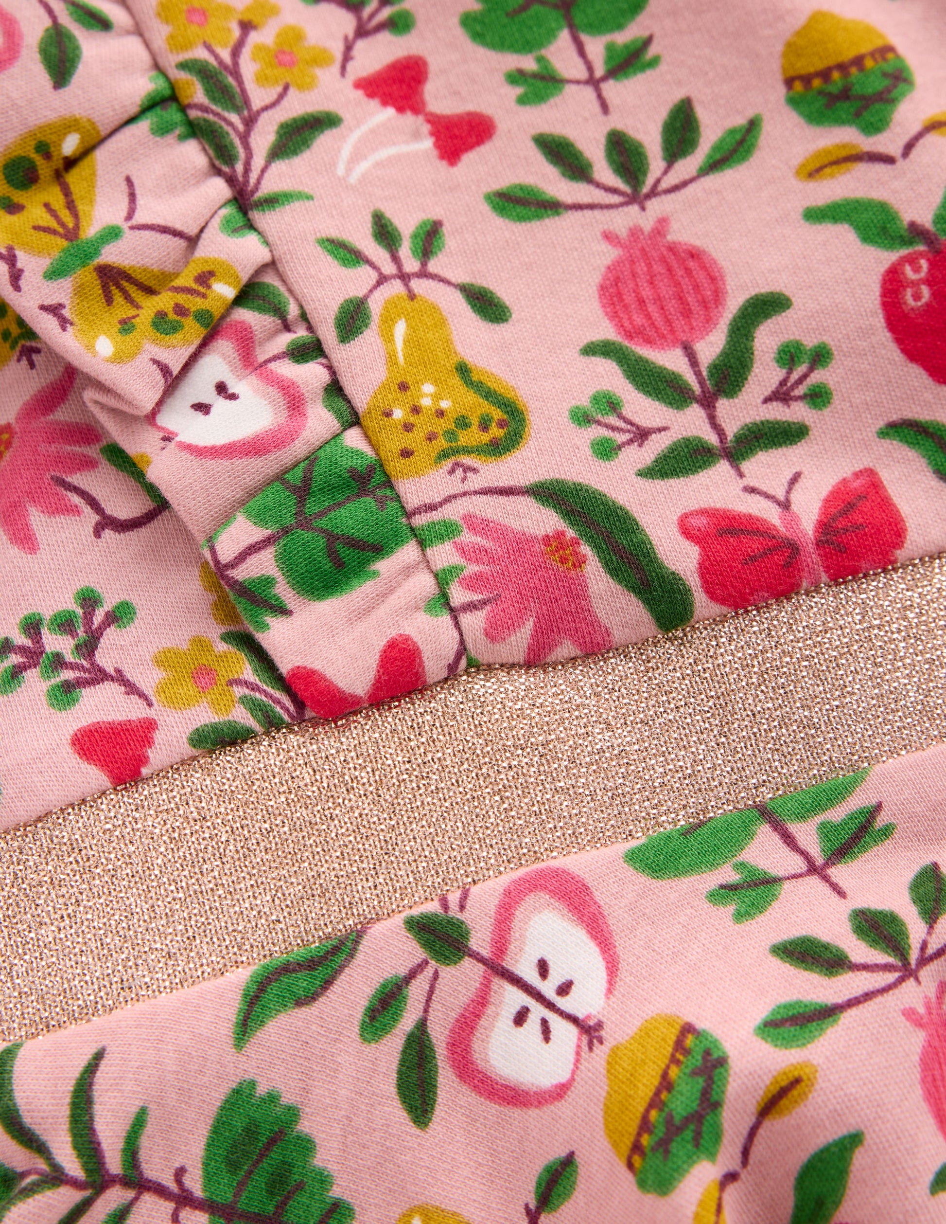Cora Jerseykleid zum Herumwirbeln-Vintage-Rosa Herbstgobelin-3