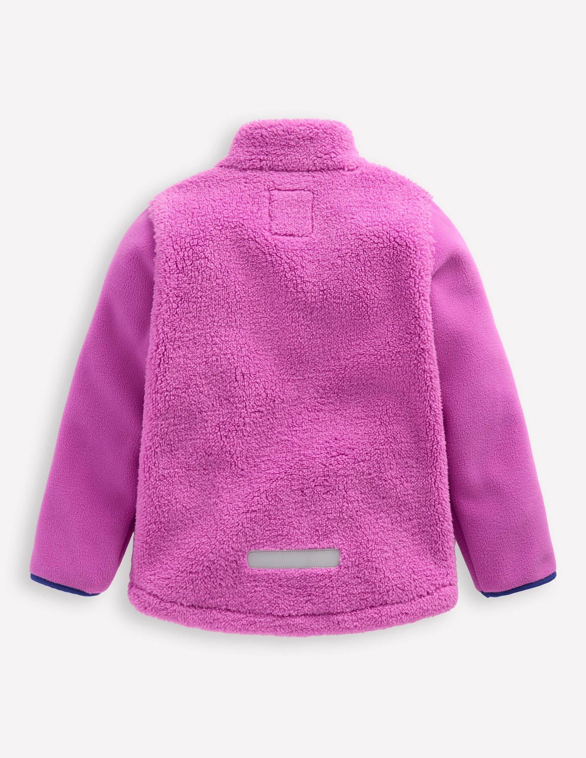Kuschelige, winddichte Fleecejacke-Fingerhut-Lila-2